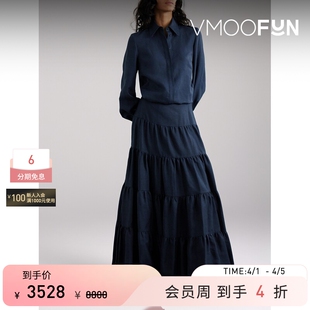 Gabriela Hearst春夏女士锁缝亚麻春夏女衫