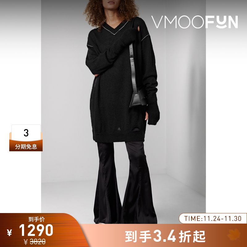 【折扣】[经典款]MM6 Maison Margiela 女羊驼毛混纺毛衣