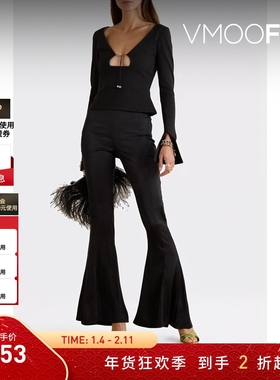 【折扣】16ARLINGTON 女露肩挖剪弹力上衣打底衫