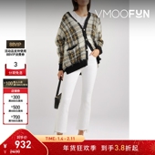 折扣 MOTHER女士仿旧高腰喇叭牛仔裤