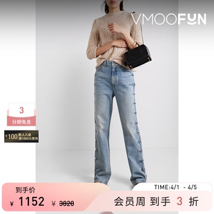末折扣 Veronica Beard女秋冬挑窿针织羊驼毛混纺毛衣 季