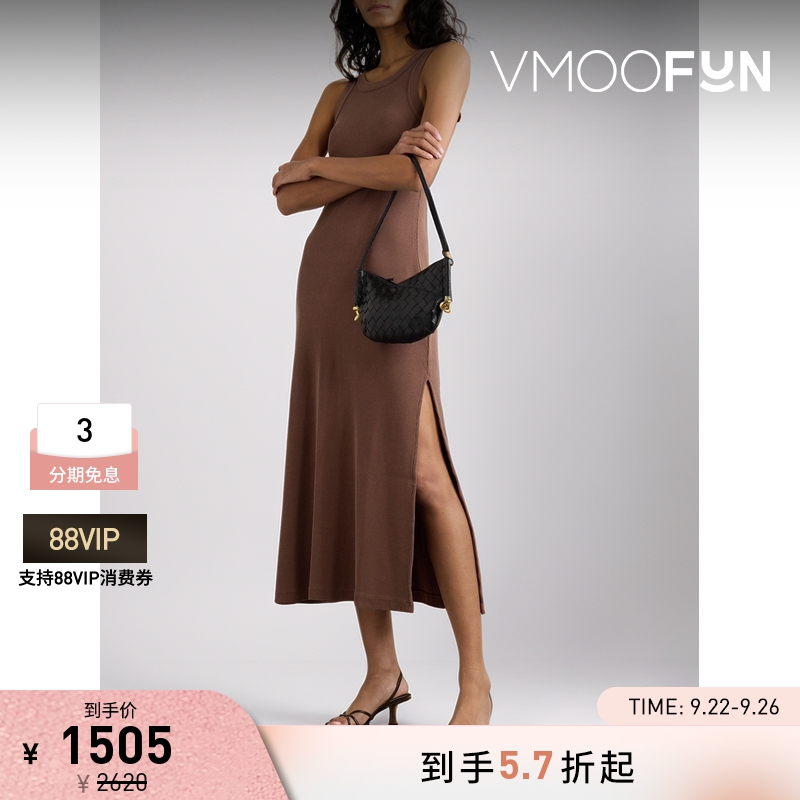 【折扣】Citizens of Humanity 女弹力露肩中长连衣裙