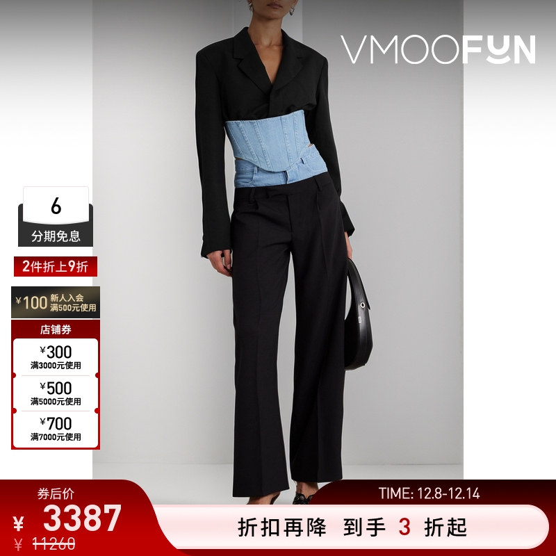 【折扣】DION LEE女士羊毛短款西装外套