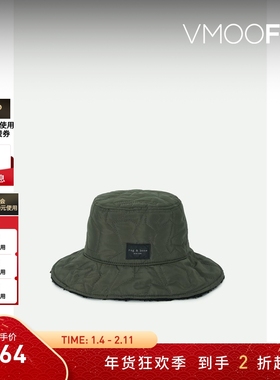 【折扣】Rag＆Bone女士正反两戴绗缝软壳面料抓绒渔夫帽