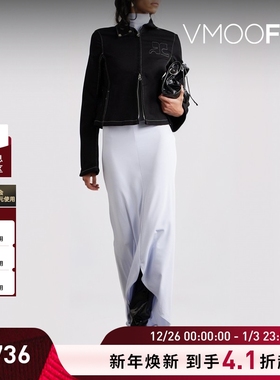 【折扣】COURRÈGES秋冬女士明线细节牛仔外套