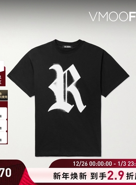 【折扣】Raf Simons 春夏男女同款品牌标志印花棉质T恤