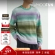 折扣 Solid Homme 男女同款 秋冬条纹棉质混纺针织衫