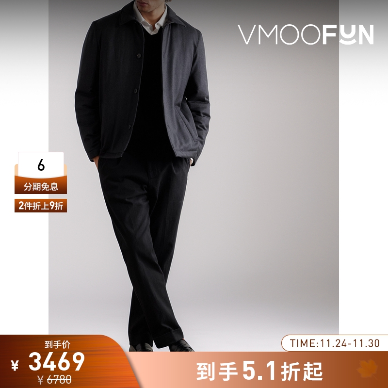 【折扣】Sunspel 秋冬男宽松带填充物直筒夹克外套