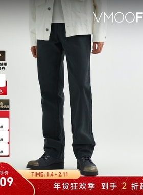 【折扣】OBJECTS IV LIFE男中腰直筒牛仔裤