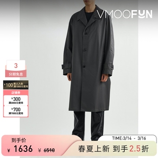 【季末折扣】SYSTEM 秋冬男廓形棉质混纺外套