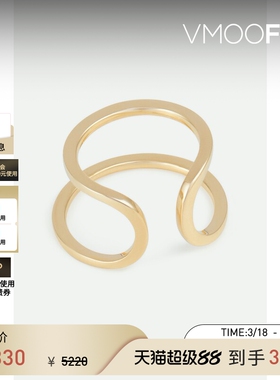 【礼物】HIROTAKA 女10K金精致亮泽耳骨夹(单只)