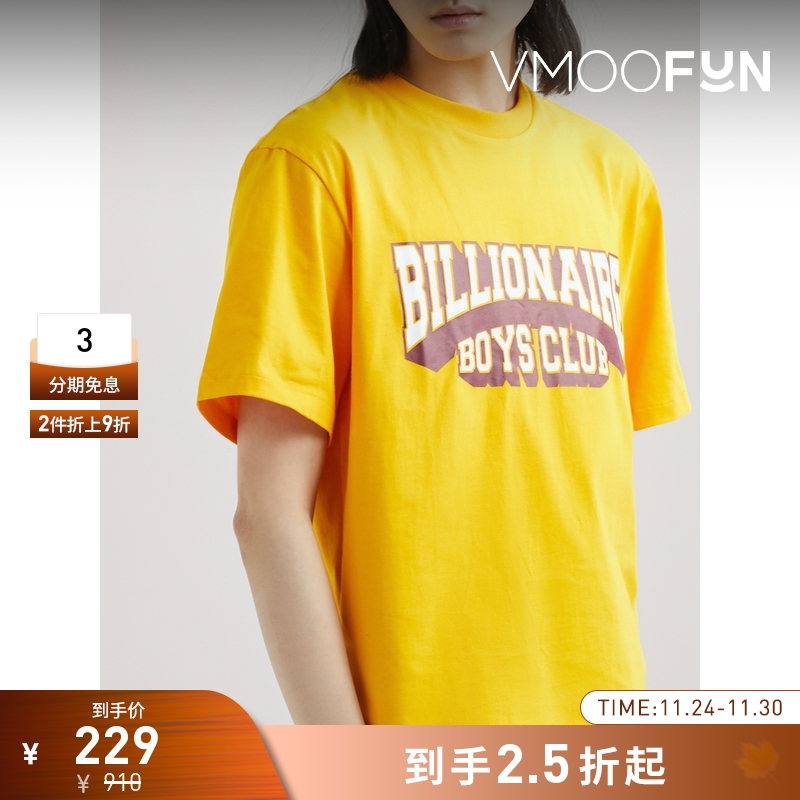 【折扣】Billionaire Boys Club男宽松印花T恤