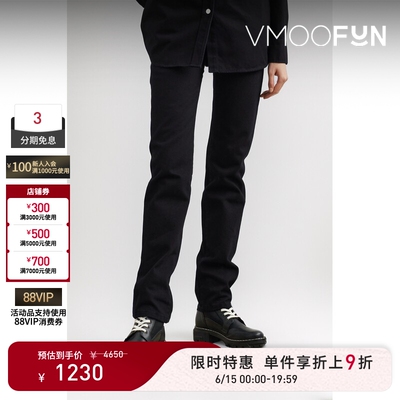 【限时折上9折】Raf Simons 春夏女高腰修身牛仔裤