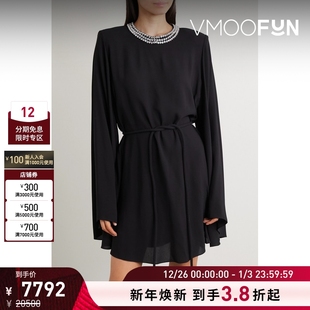 McCARTNEY女士配腰带绉纱迷你连衣裙 STELLA 折扣