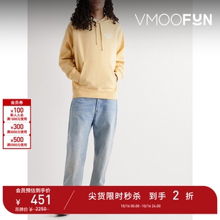 【D11抢先】Maison Kitsune 男士品牌标志印花棉质混纺帽衫