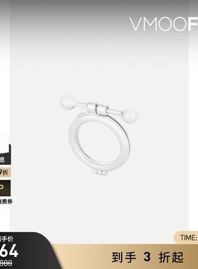 【折扣】TOGGLER 女方晶锆石镀金纯银戒指