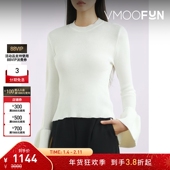 上衣针织衫 毛衣 Almeida 女秋冬白色棉质修身 折扣 Marques