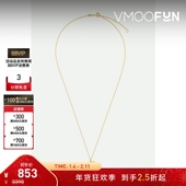 ALIITA 折扣 女9K金钻石项链椰子树缀饰配饰