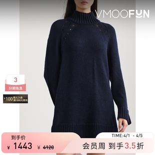 CIAO 季 末折扣 秋冬女绵羊毛混纺迷你连衣裙 LUCIA