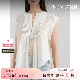 Rag&Bone 上衣 春夏女刺绣苎麻女衫