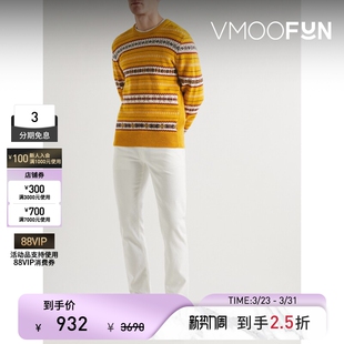 秋冬男士 Rag＆Bone 末折扣 费尔岛嵌花针织羊毛毛衣 季