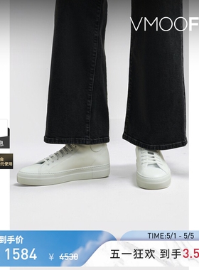 COMMON PROJECTS 女贴花皮革高帮运动鞋