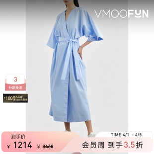 TUCKFIELD 春夏女多巴胺腰带围裹连衣裙 KING