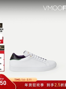 【折扣】Paul Smith 男白色圆头系带休闲鞋单鞋