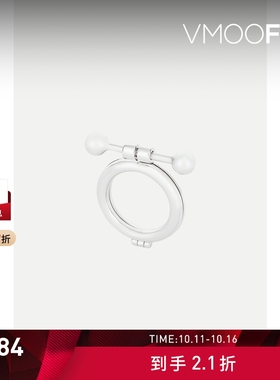 【折扣】TOGGLER 女方晶锆石镀金纯银戒指