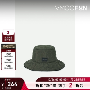 Rag＆Bone女士正反两戴绗缝软壳面料抓绒渔夫帽 折扣再降