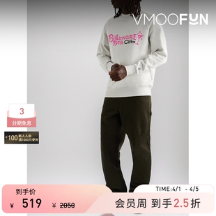 Billionaire Boys Club秋冬男宽松印花圆领棉质卫衣 秒杀