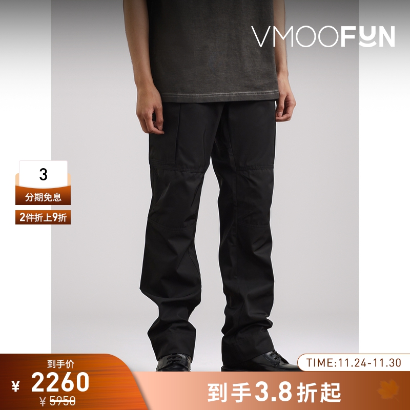 【折扣】1017 ALYX 9SM男士锥形带缀饰塔夫绸休闲裤