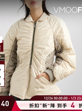 【折扣】Andersson Bell 秋冬女绑带式带填充物软壳面料外套