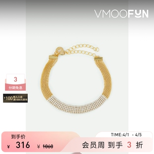 秒杀 女镀金锆石手链 JAY LANE KENNETH