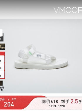 【618抢先购】Suicoke 春夏男白色沙滩鞋
