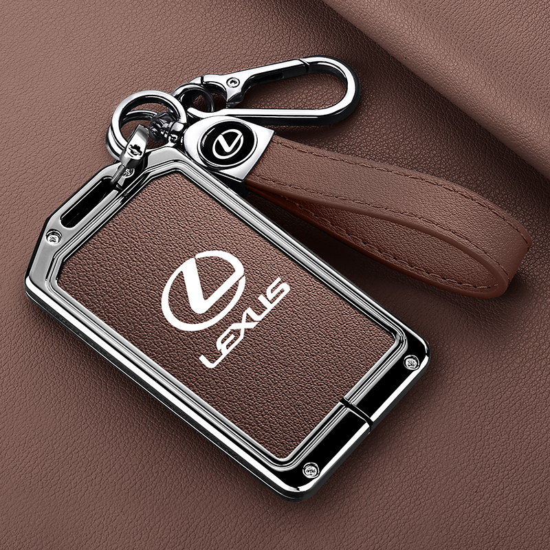 适用凌志新能源汽车卡片钥匙套nx200lm300hls500h卡包lx57扣