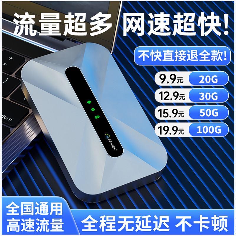 随身WIFI官方旗舰店2025新款移动无线WIFI6高速4G热点纯流量网络热点免插卡车载宽带全国便携上网卡全网通