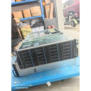 4U微24盘位热插拔NAS存储IPFS服务器P盘机架式机箱 黑群晖