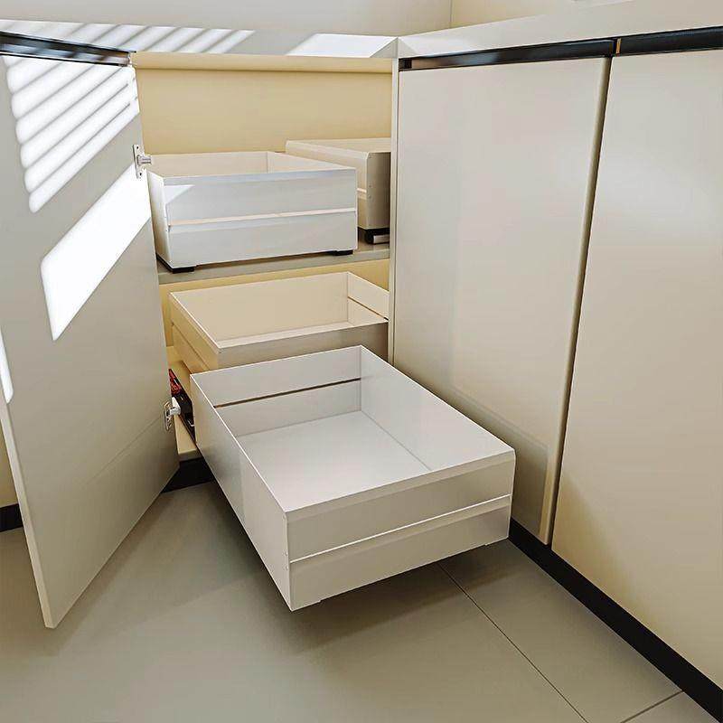 拉篮厨房橱柜转角柜改造调味篮抽屉式置物架收纳双围栏储物盒,厨房/烹饪用具,抹布架/厨房清洁收纳架,淘宝优惠券,粉丝福利购,淘宝优惠卷