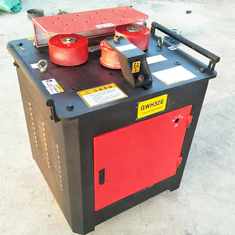 钢筋弯弧机全自动数控滚圈卷圆机钢筋圆弧机打圈机手动加工弯机