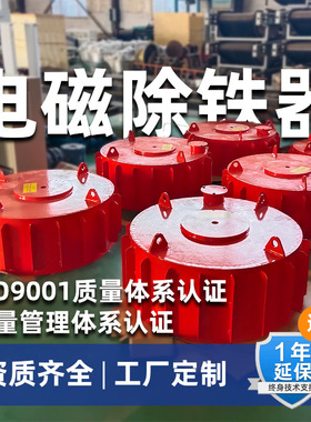 电磁除铁器 矿用干粉磁电选铁器 水泥电力磁选设备 源头定制低价