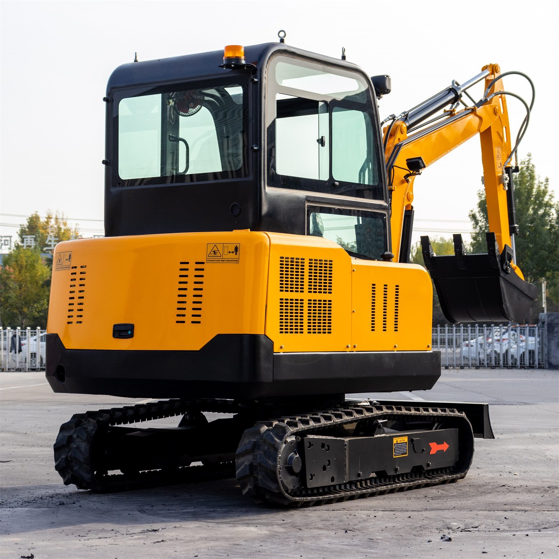 履带式出口欧洲欧五发动机挖机  3T Hydraulic crawler excavator