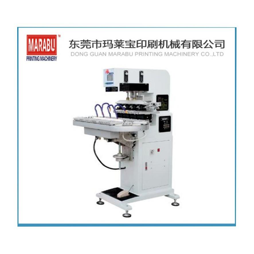 全自动移印机标签logo商标四色移印机 四色穿梭移印机印字机厂家