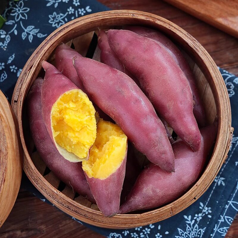 【诗颖专属】海南小香薯黄心粉糯面甜红薯番薯3/5斤粗粮地瓜