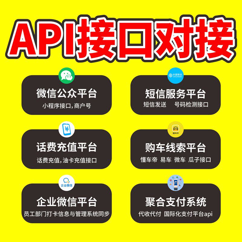 api接口对接开发定制三方接口源码二次开发网站商城源码定制开发