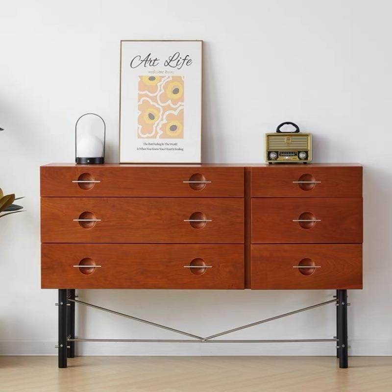 新款北欧复古樱桃木斗柜中古全实木餐边柜玄关收纳柜卧室高档轻奢,农机/农具/农膜,其它农用工具,淘宝优惠券,粉丝福利购,淘宝优惠卷