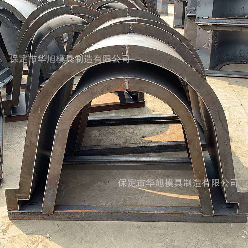 预制水泥U型斗渠模具 混凝土毛渠模具 农田灌溉泄洪渠钢模具 模板