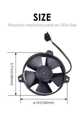 12V适用于30103011 CFM 5.2英寸风扇 VA31-A101/46A