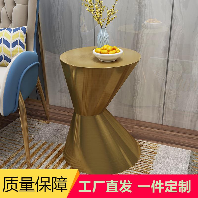 金属异形休闲茶几边几角几客厅装饰花架阳台小圆桌子小圆几家具