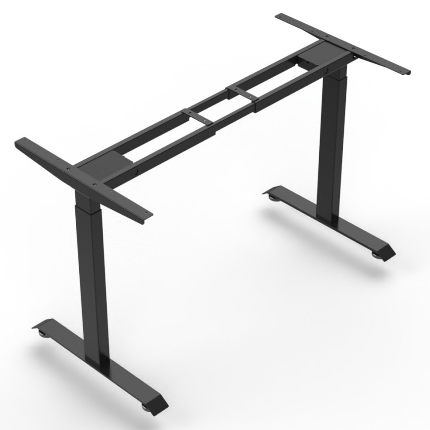 厂家昇华科技智能电动升降桌架双电机办公学习电脑桌智能升降桌架